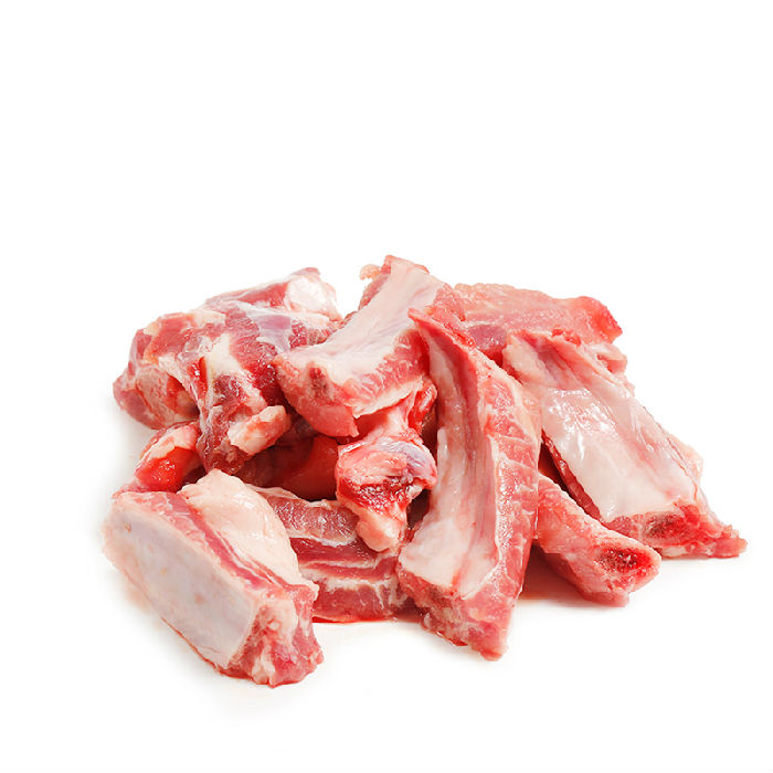 散养猪肉 纯肋排 3斤